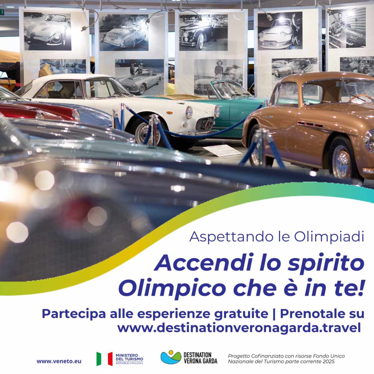 Museo Nicolis, Villafranca di Verona, auto d'epoca. Destination Verona Garda, visite guidate gratuite Museo Nicolis, Villafranca di Verona, auto d'epoca. Destination Verona Garda, visite guidate gratuite