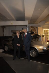 Museo Nicolis, Villafranca Verona, Fabrizio Giugiaro e Silvia Nicolis, Premio Museo Nicolis, auto d'epoca, ph Leaduser