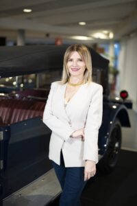 Silvia Nicolis, Lancia Lambda, ph Museo Nicolis