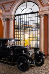 Museo Nicolis, Villafranca Verona, Boutique Pineider Milano, Rolls-Royce 20HP del 1927, ph Giulia Copercini, Pineider