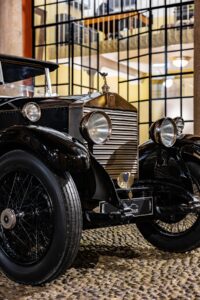 Museo Nicolis, Villafranca Verona, Boutique Pineider Milano, Rolls-Royce 20HP del 1927, ph Giulia Copercini, Pineider