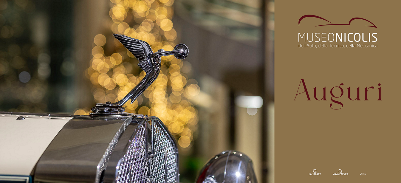 Museo Nicolis, Villafranca Verona, Auguri di buone feste 2025, auto d'epoca Museo Nicolis, Villafranca Verona, Auguri di buone feste 2025, auto d'epoca