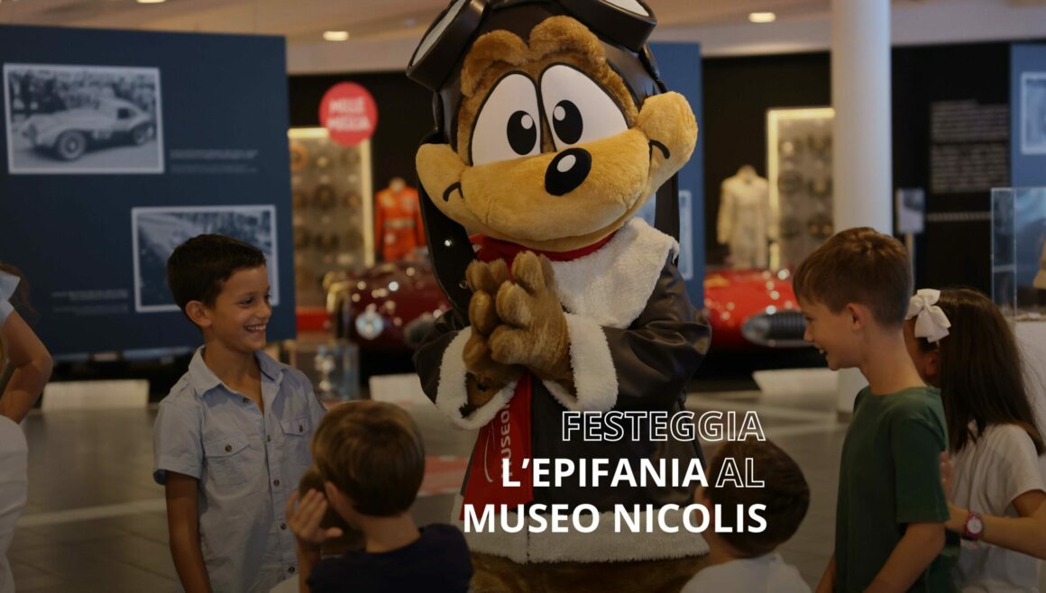 Festeggia l’Epifania al Museo Nicolis con la Mascotte Freccia