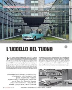 Museo Nicolis, Villafranca di Verona, articolo, Epocauto, Ford Thunderbird 1955