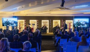 Museo Nicolis, Premio Museo Nicolis, A. Calabrò, F. Giugiaro, S. Nicolis, B. Giordano, ph Leaduser