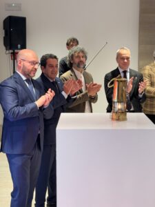 Museo Nicolis, Villafranca di Verona, Giochi Olimpici Milano Cortina 2026, Lorenzo Fontana, Giuseppe Riello, Damiano Tommasi, Confindustria Verona, ph Museo Nicolis