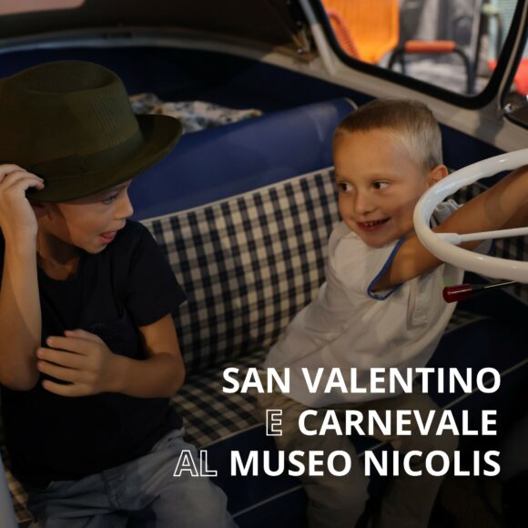 San Valentino e Carnevale tra motori e cultura: febbraio speciale al Museo Nicolis