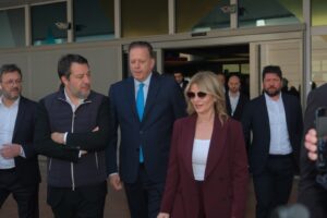 Museo Nicolis, Villafranca Verona, LetExpo 2026, Silvia Nicolis con Matteo Salvini e Federico Bricolo, ph Stefano Valentino