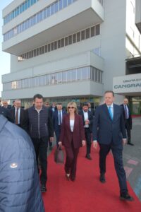 Museo Nicolis, Villafranca Verona, LetExpo 2026, Silvia Nicolis con Matteo Salvini e Federico Bricolo, ph Stefano Valentino