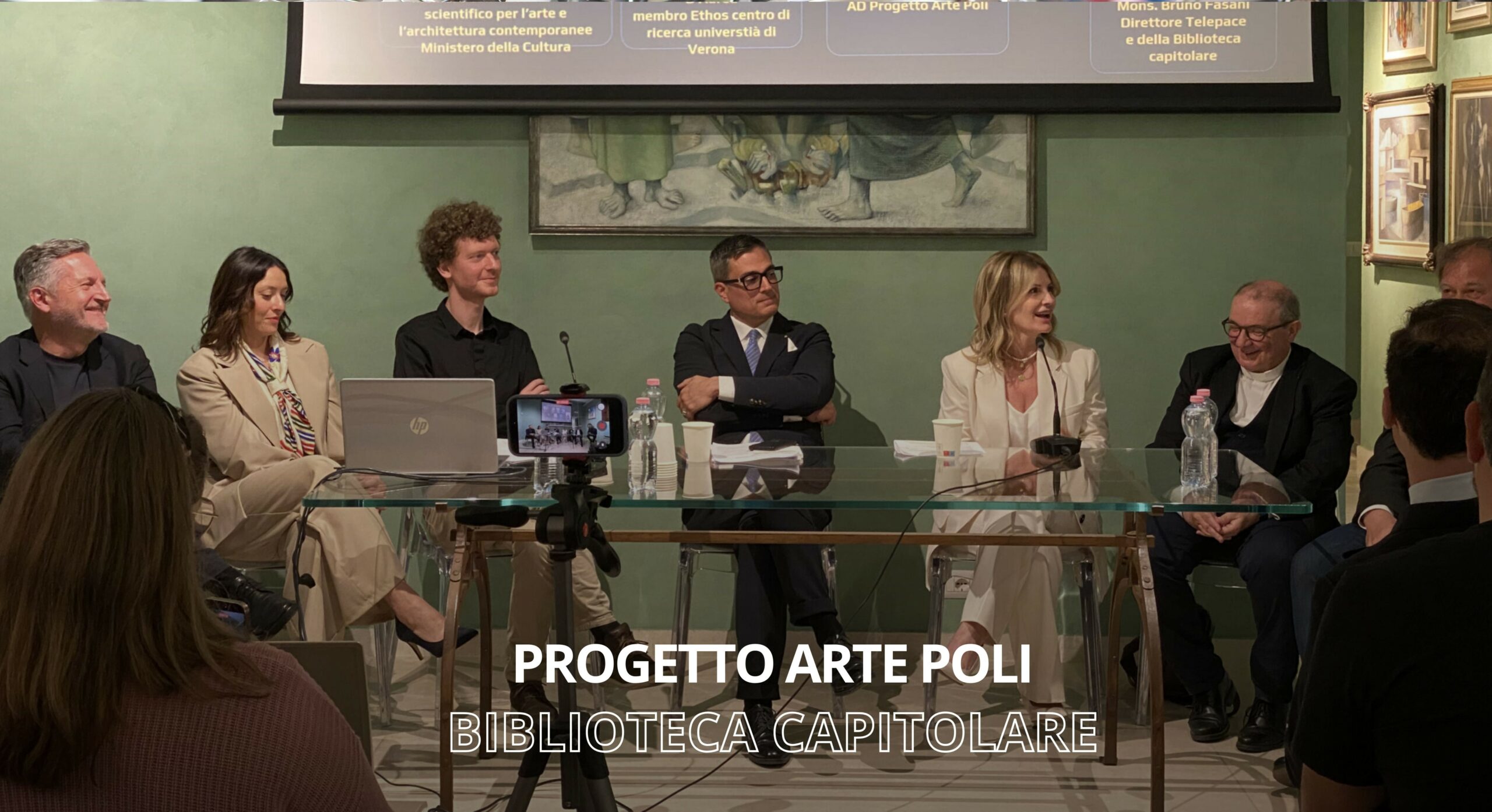 Copertina WEB - 7 Talk, Progetto Arte Poli, Biblioteca Capitolare di Verona