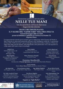 Museo Nicolis, Villafranca Verona, Progetto Arte Poli , "Nelle tue mani, Biblioteca Capitolare di Verona