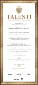 Museo Nicolis, Villafranca Verona, “Talenti. Storie di Imprese Straordinarie”, Hotel Due Torri di Verona