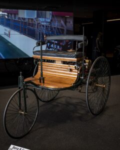 Museo Nicolis, Villafranca Verona, Benz Modell 1 1886, Autosilver Mercedes Benz, auto d'epoca, ph Autosilver