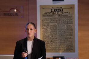 Museo Nicolis, Villafranca Verona, Alice Zago, L'Arena "Dialoghi d'Autore", ph Gruppo Athesis