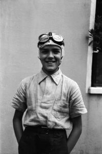 Alberto Nuvolari fotografato da Tazio ph Aci Mantova Museo Tazio Nuvolari