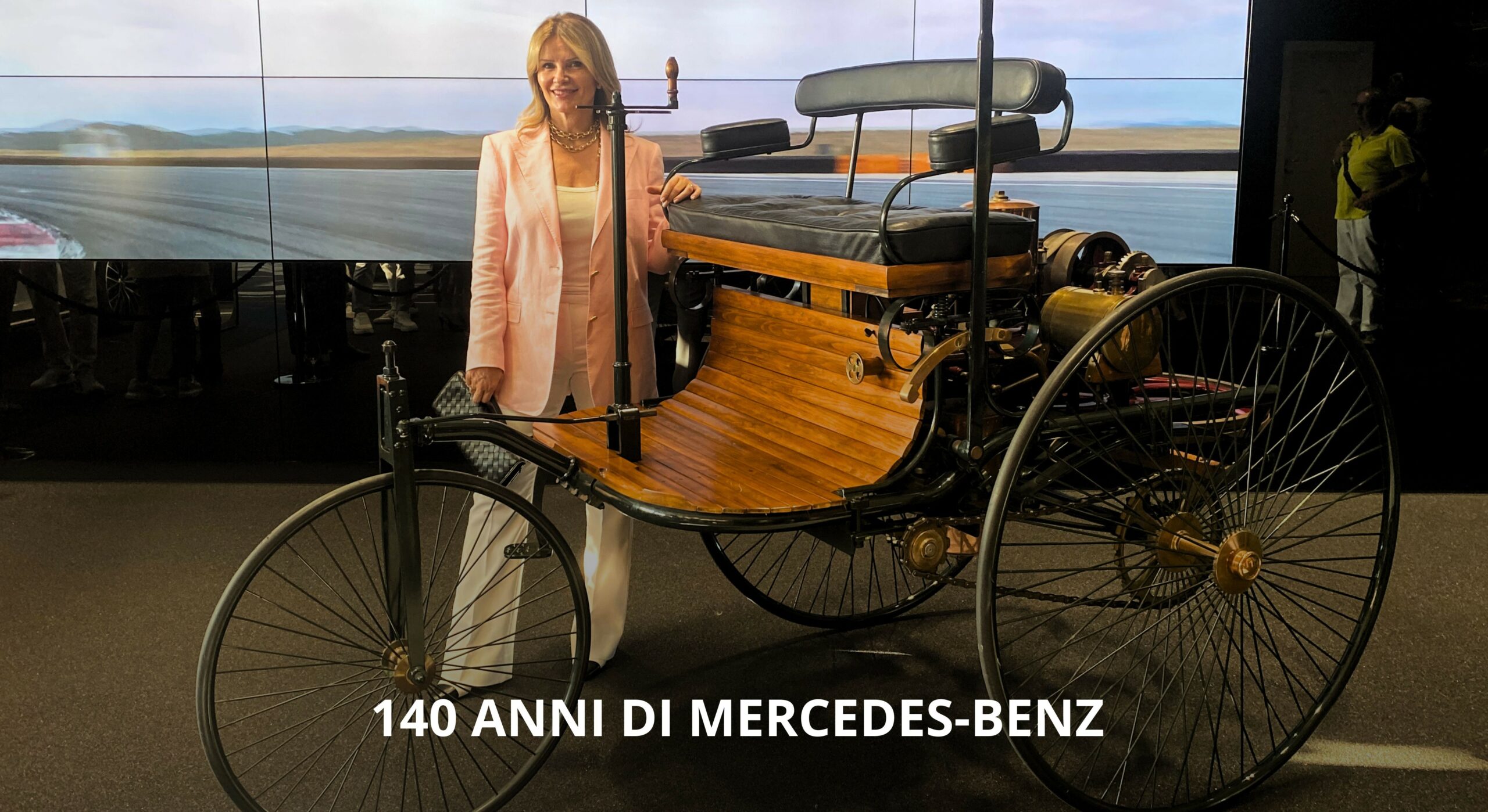 Copertina WEB - 13 Evento, 140 anni Mercedes-Benz, Benz & Co. Motorwagen Modell 1