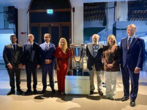 Museo Nicolis Verona Coppa Vanderbilt Tazio Nuvolari, Palazzo Te Mantova, Andrea Murari, Roberto Bolognesi, Geronimo La Russa, Francesca Caruso, Gianni Cancellieri, Silvia Nicolis, Alberto Marenghi ph Leaduser