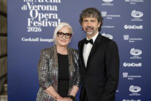 Fondazione Arena di Verona, Cecilia Gasdia, Damiano Tommasi, Opera Traviata Giuseppe Verdi, Paul Curran ph Confindustria Verona by Michele Franceschini