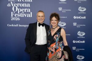 Fondazione Arena di Verona, Flavio Pasini, Opera Traviata Giuseppe Verdi, Paul Curran ph Confindustria Verona by Michele Franceschini