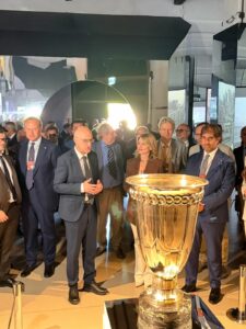 Museo Nicolis Verona Coppa Vanderbilt Tazio Nuvolari, Palazzo Te Mantova, Silvia Nicolis, Geronimo La Russa, Roberto Bolognesi ph Leaduser