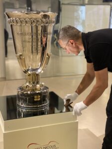 Museo Nicolis Verona Coppa Vanderbilt Tazio Nuvolari 1936, Mostra Lo sguardo di Nuvolari, auto d'epoca ph Museo Nicolis