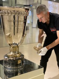 Museo Nicolis Verona Coppa Vanderbilt Tazio Nuvolari 1936, Mostra Lo sguardo di Nuvolari, auto d'epoca ph Museo Nicolis