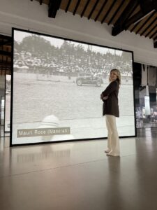Museo Nicolis Verona Coppa Vanderbilt Tazio Nuvolari 1936, Mostra Lo sguardo di Nuvolari, auto d'epoca, Silvia Nicolis ph Museo Nicolis