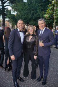 Museo Nicolis Verona, Silvia Nicolis con Riccardo Meggiorini e Billy Costacurta, Fondazione Arena di Verona, Opera Traviata Giuseppe Verdi, Paul Curran ph Angelo Sartori