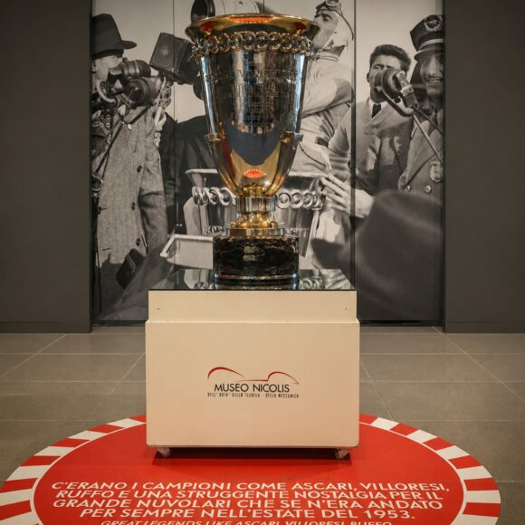 Coppa Vanderbilt 1936 Tazio Nuvolari ph Museo Nicolis Villafranca Verona Auto d'Epoca