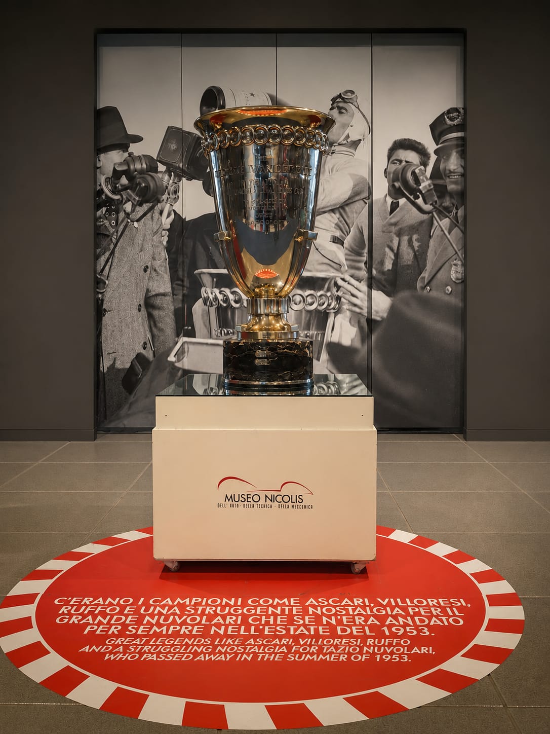 Coppa Vanderbilt 1936 Tazio Nuvolari ph Museo Nicolis Villafranca Verona Auto d'Epoca Coppa Vanderbilt 1936 Tazio Nuvolari ph Museo Nicolis Villafranca Verona Auto d'Epoca