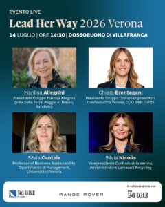Lead Her Way by 24Ore Eventi, Silvia Nicolis, Marilisa Allegrini, Silvia Cantele, Chiara Brentegani, Il Sole24Ore 14 luglio 2026