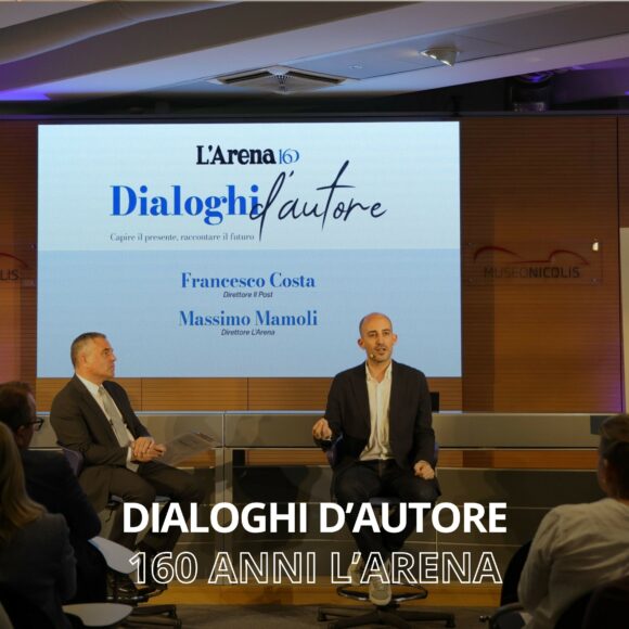 Copertina WEB - 5 Evento, Dialoghi d’Autore, L’Arena