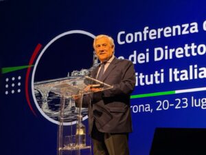 Museo Nicolis, Villafranca Verona, Antonio Tajani, Conferenza delle Direttrici e dei Direttori degli Istituti Italiani di Cultura, ph Museo Nicolis
