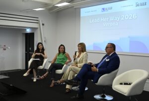 Museo Nicolis, Villafranca Verona, Angelica Migliorisi, Alessia Rotta, Silvia Nicolis, Roberto Luca Dall'Oca, Il Sole 24 Ore, Lead her way Verona, Hotel Veronesi La Torre, ph Il Sole 24 Ore