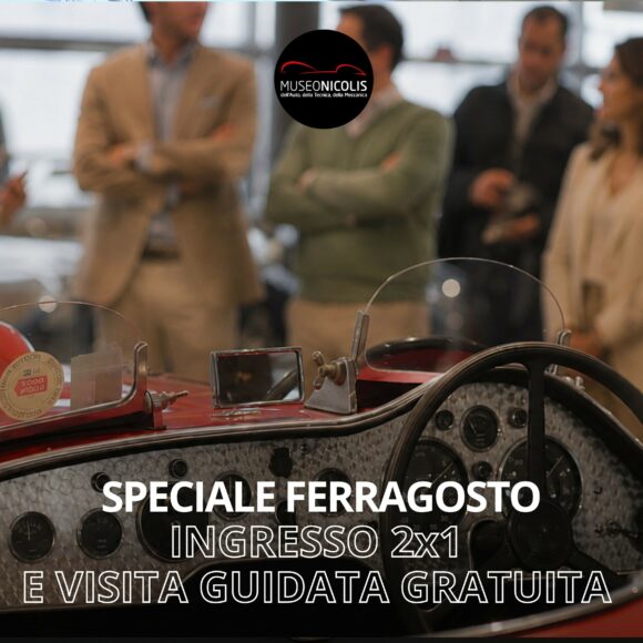 Copertina WEB - 1 Ferragosto APERTO al Museo Nicolis: ingresso 2×1, mercoledì family e visite guidate