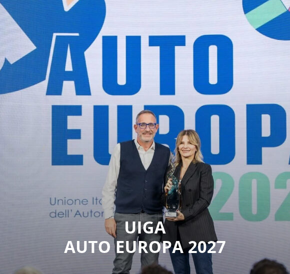 Auto Europa 2027, Silvia Nicolis con Carlo Leoni, Gruppo Renault Italia, luogo Bosch, ph UIGA Auto Europa 2027, Silvia Nicolis con Carlo Leoni, Gruppo Renault Italia, luogo Bosch, ph UIGA
